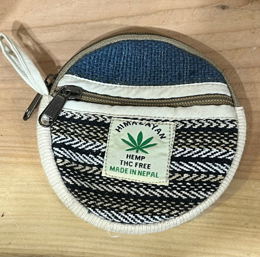 Hemp coin purse