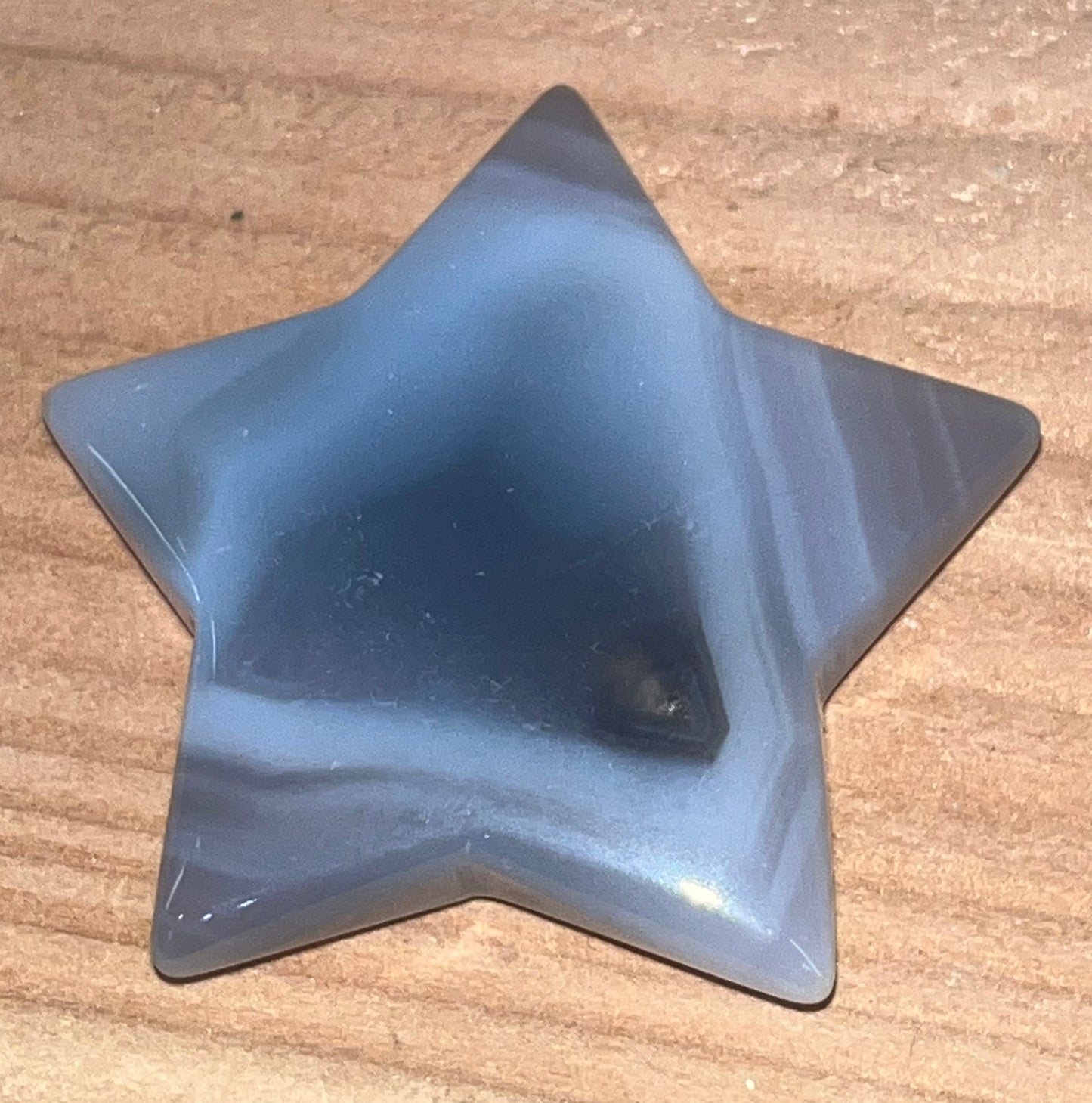 Druzy agate crystal star