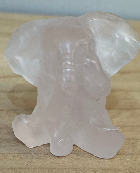Elephant: Rose Quartz