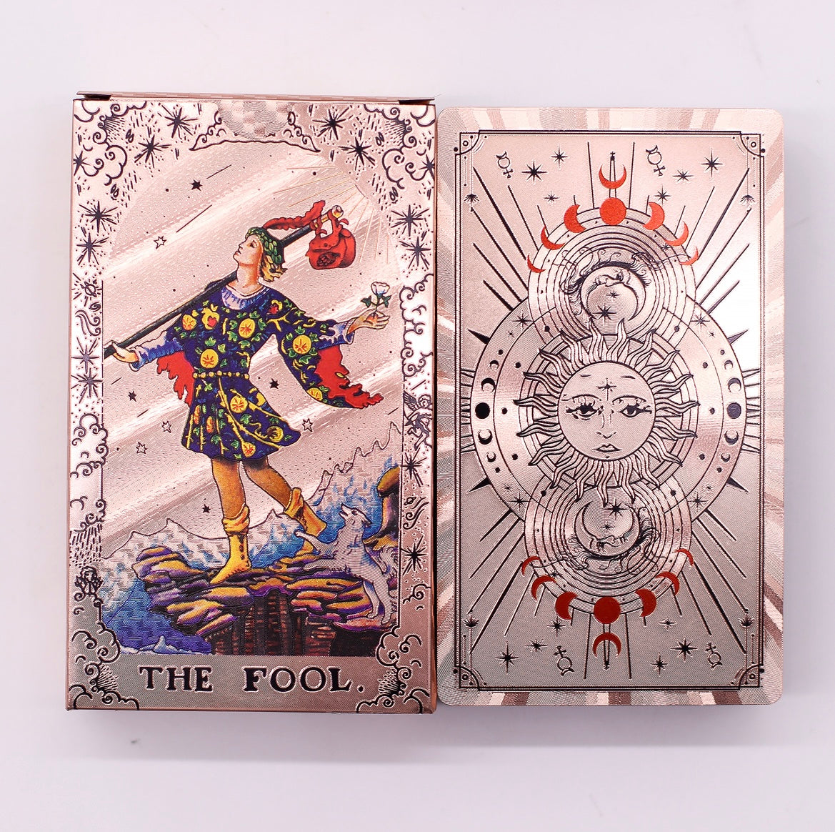 ✨ Rose Gold Foil Tarot Deck ✨