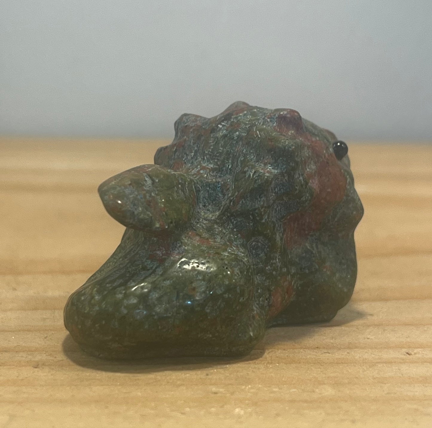 🐉 Unakite Baby Dragon — Healing · Balance · Emotional Growth