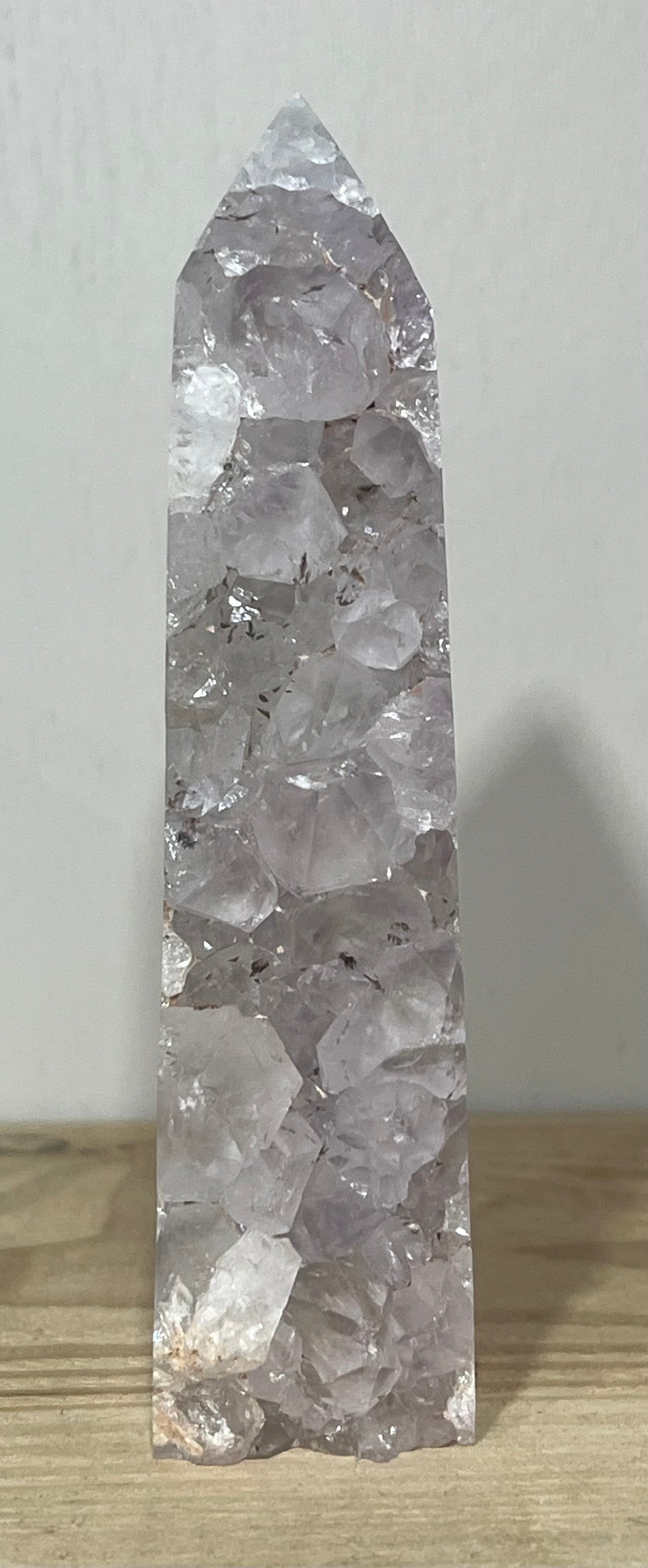 Amethyst & Agate Tower – Calm Mind, Protection & Spiritual Balance