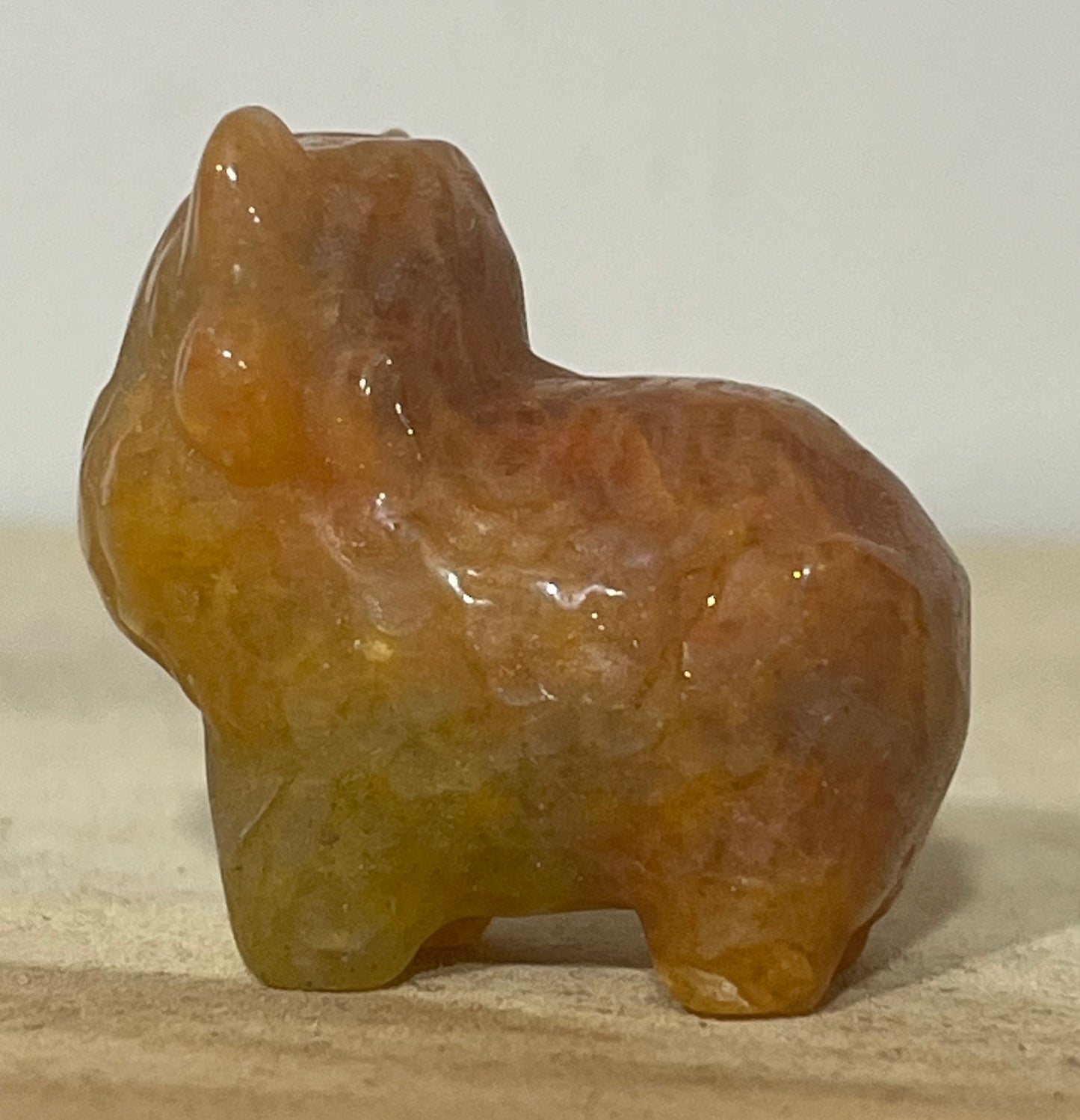 Golden Healer Highland Cow – Symbol of Vitality, Positivity & Renewal