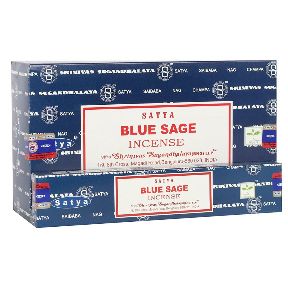 Satya incense sticks: blue sage