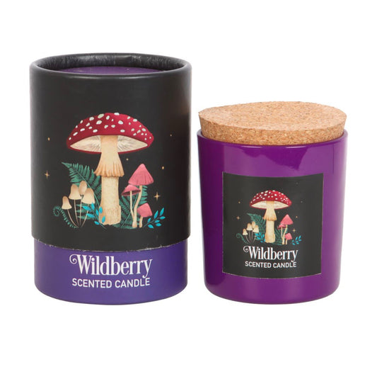 Candle: Forest mushroom wild berry