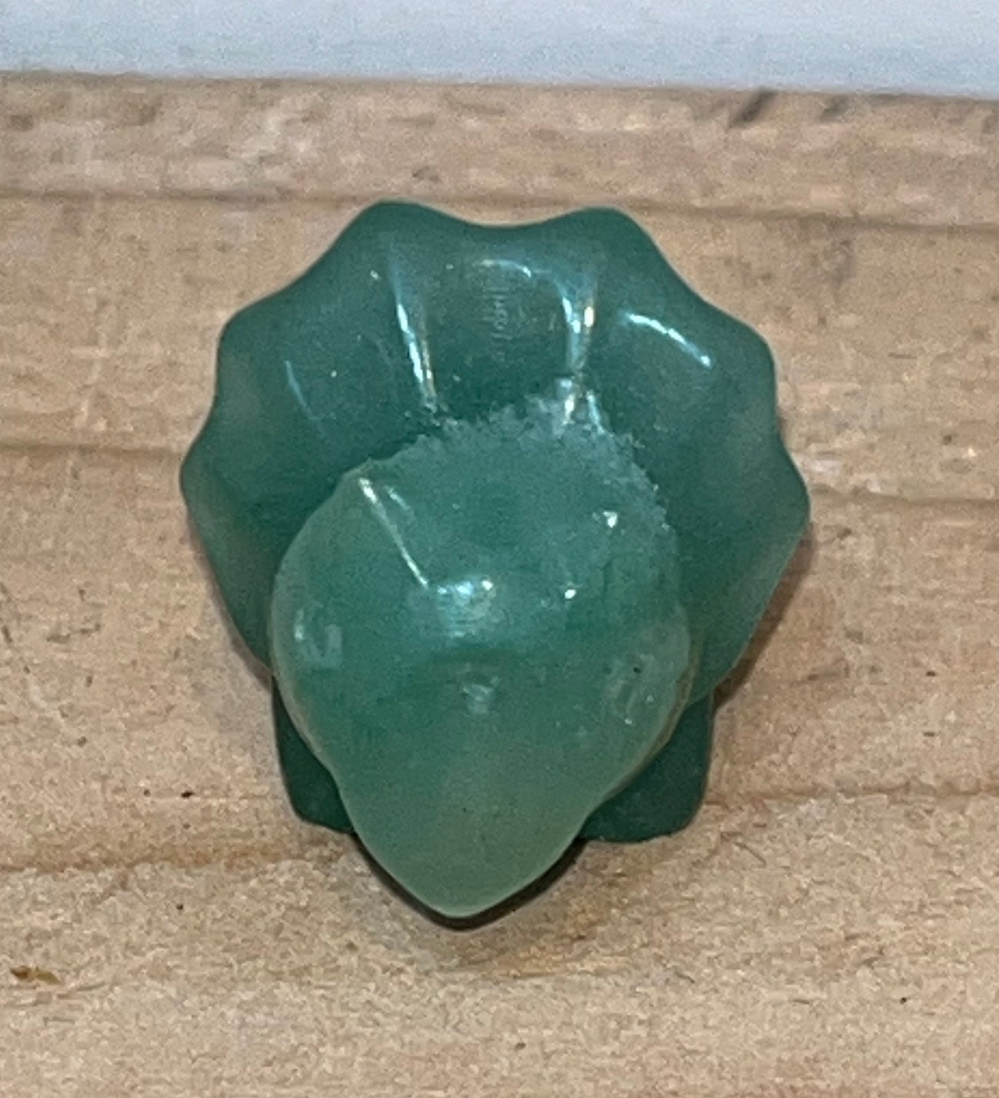 Green aventurine crystal dinosaur