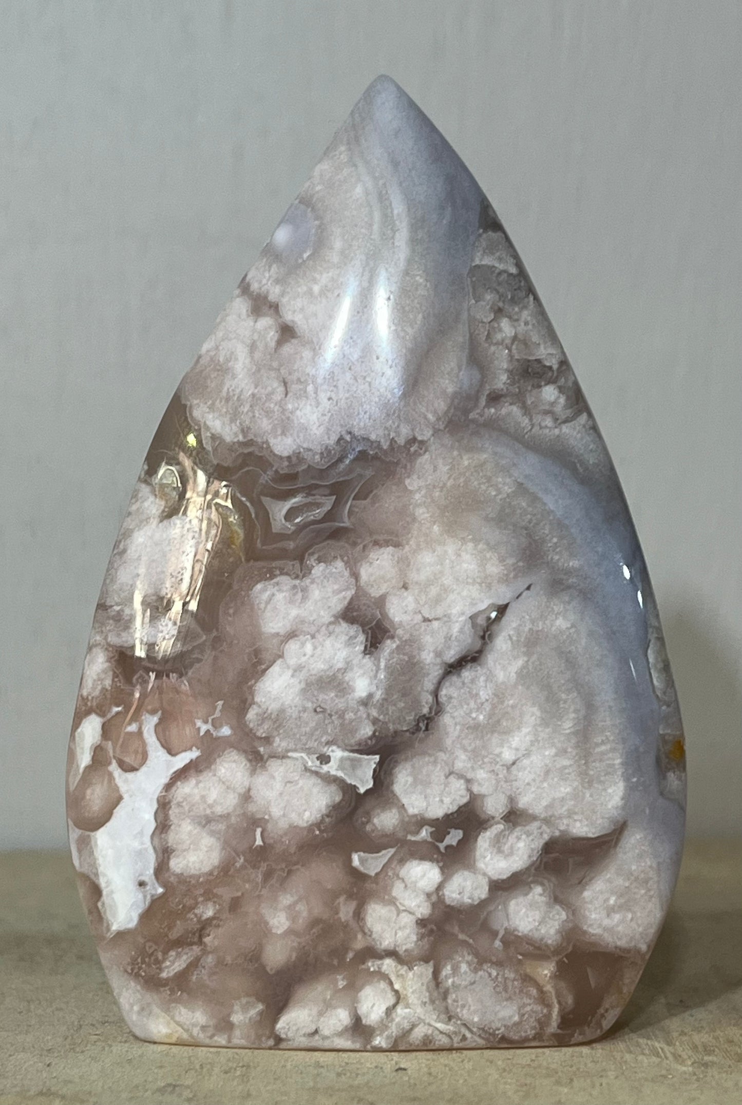 Flower Agate Freeform — Growth • Self-Love • Heart Bloom