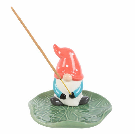 Gonk lily pad incense stick holder