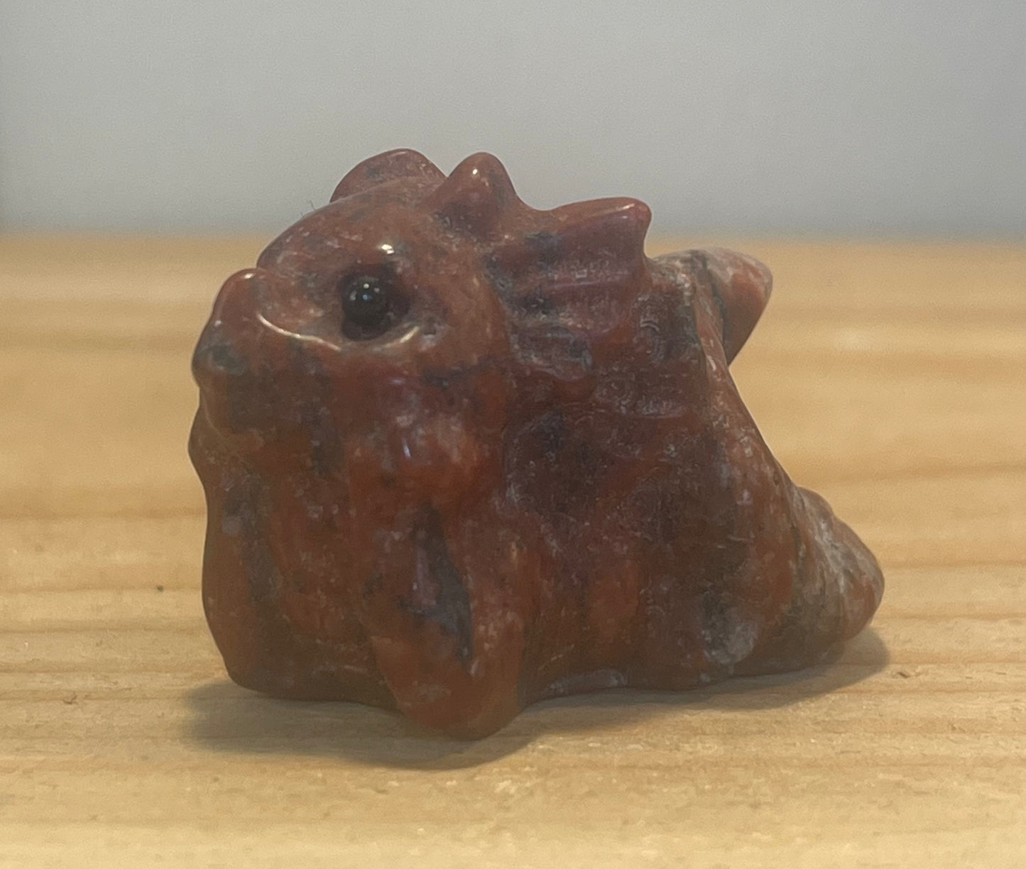 🐉 Red Jasper Baby Dragon — Courage · Strength · Grounding