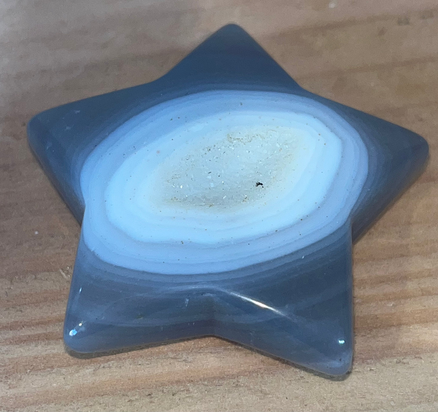 Druzy agate star