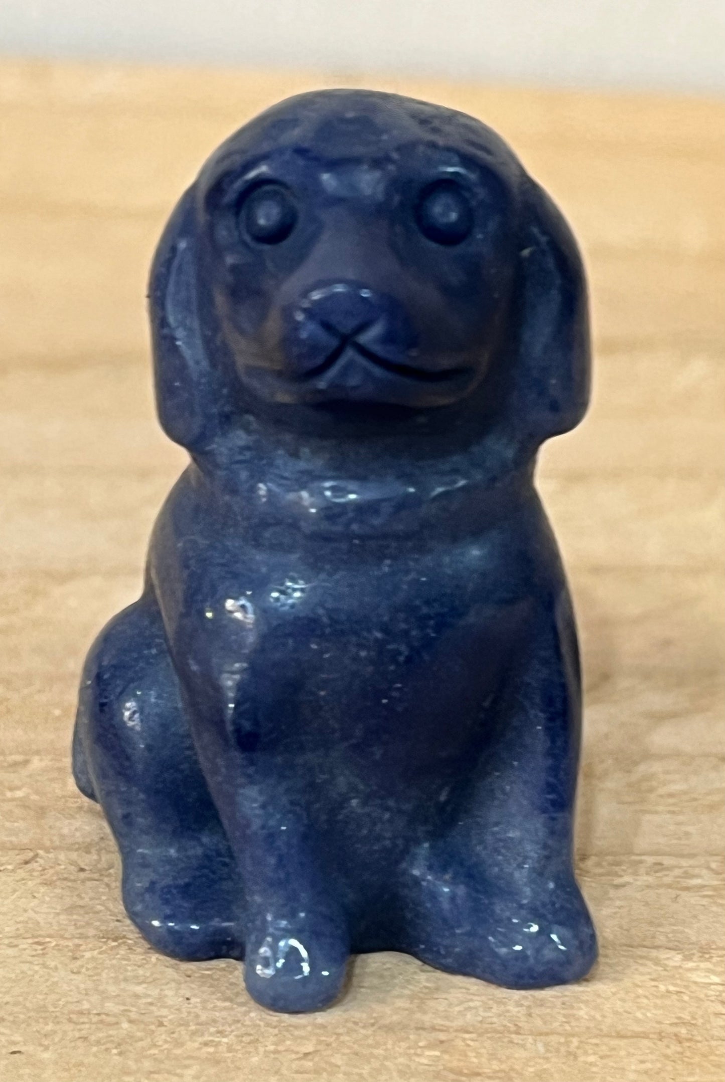 Dog: Blue aventurine