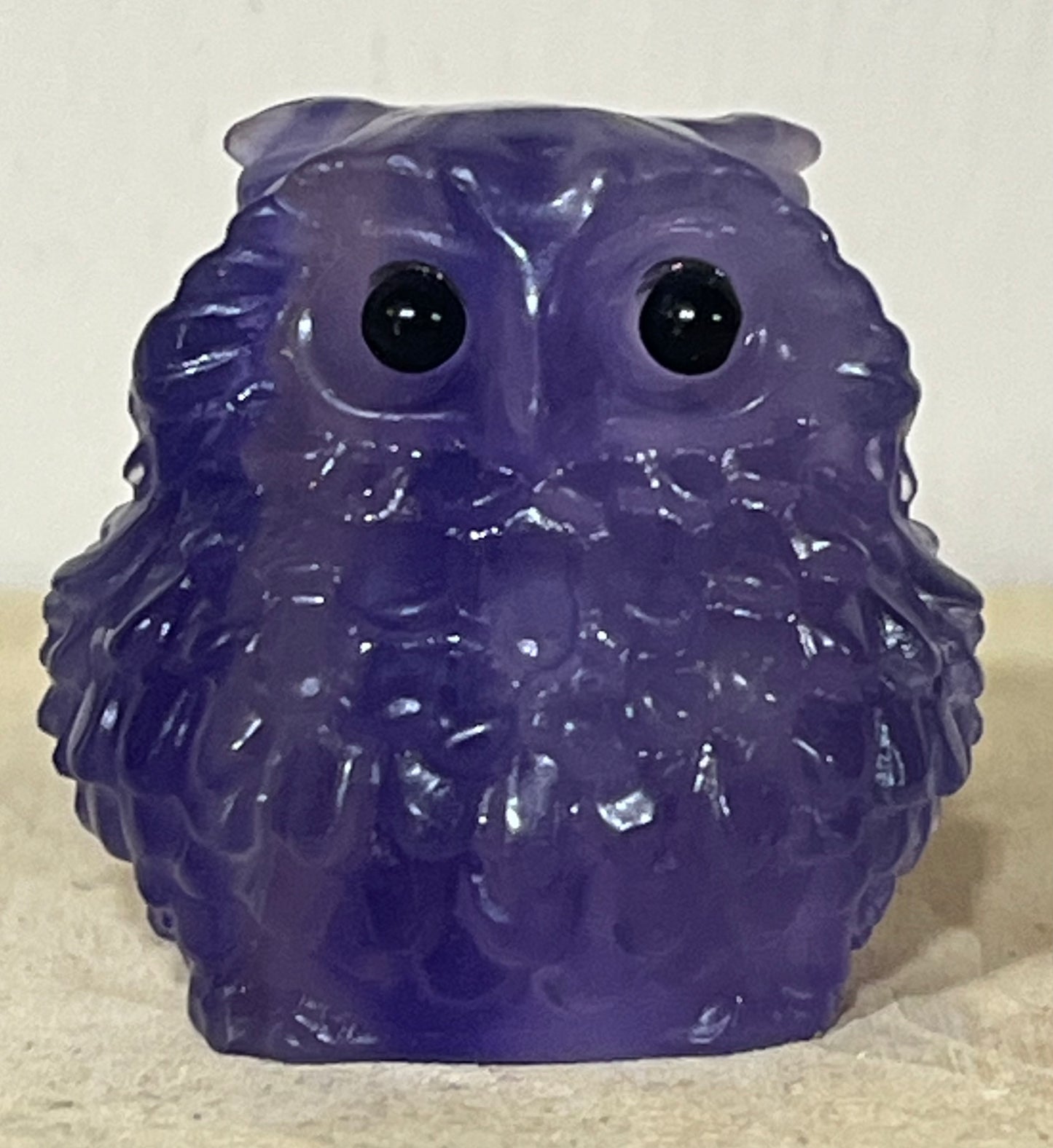 ✨ Fluorite Owl – Wisdom, Intuition & Aura Protection ✨