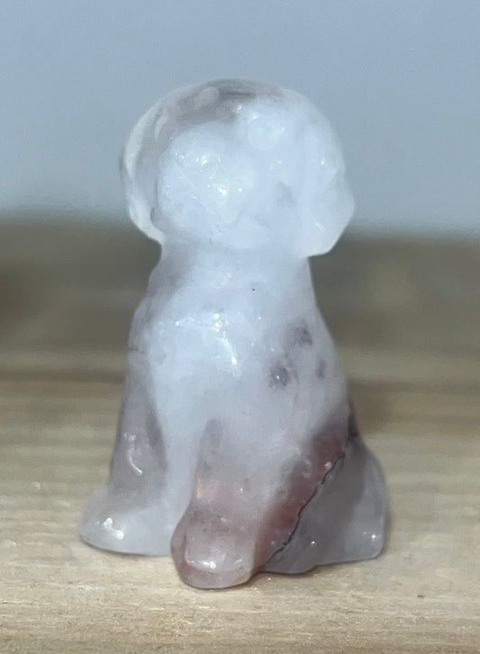 🐶 Fire Quartz Dog Carving
Grounding • Confidence • Positive Action