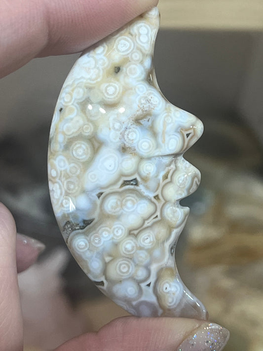 Moon Face: Ocean Jasper