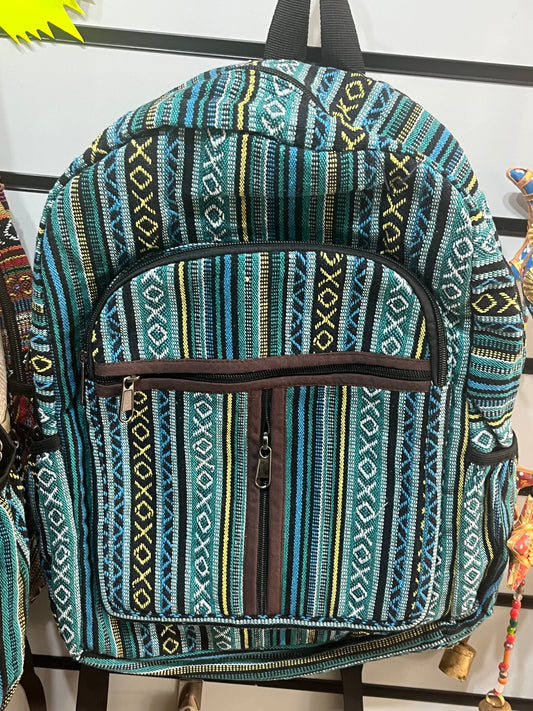 🌞 Himalayan Hemp Backpack – Handmade in Nepal