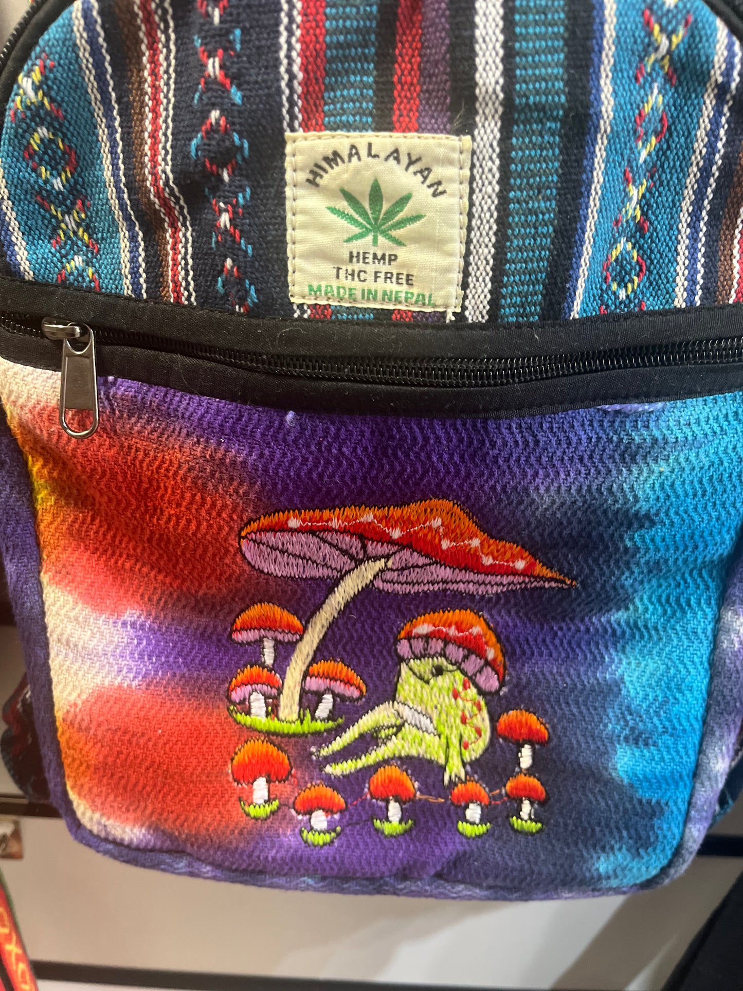 🌞Psychedelic Shroom Frog Crossbody Bag