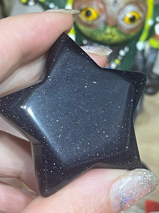 ✨ Blue Sandstone Chunky Star ✨