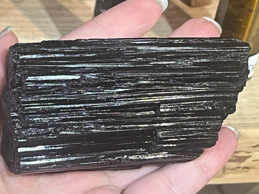 🖤 Large Black Tourmaline – Ultimate Protection Stone 🔒