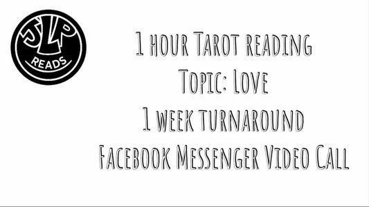 1 Hour Love Reading (Facebook Messenger Video) - JLP READS