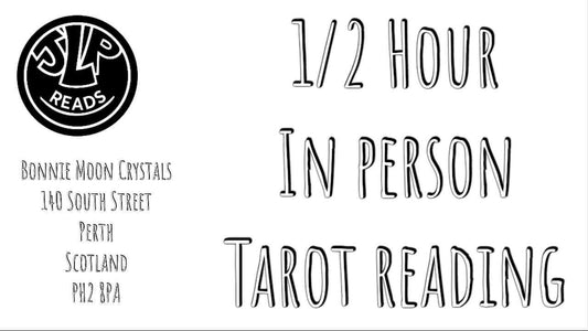 1/2 Hour In Person Tarot Reading - JLP READS