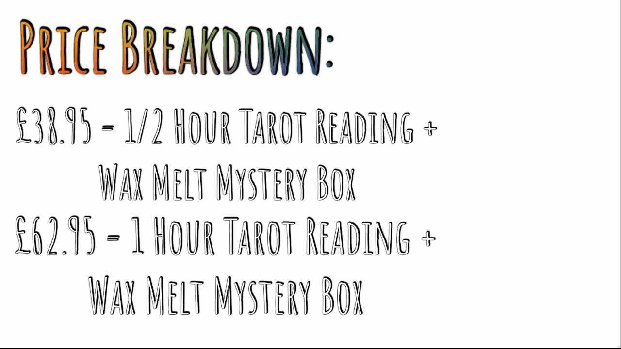 Tarot Reading And Wax Melt Mystery Box Gift Card