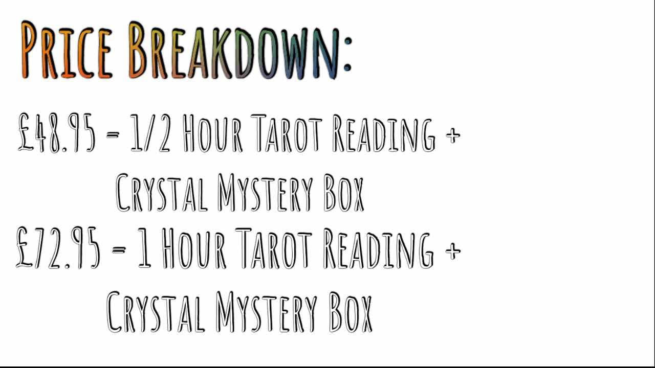 Tarot Reading And Crystal Mystery Box Gift Card