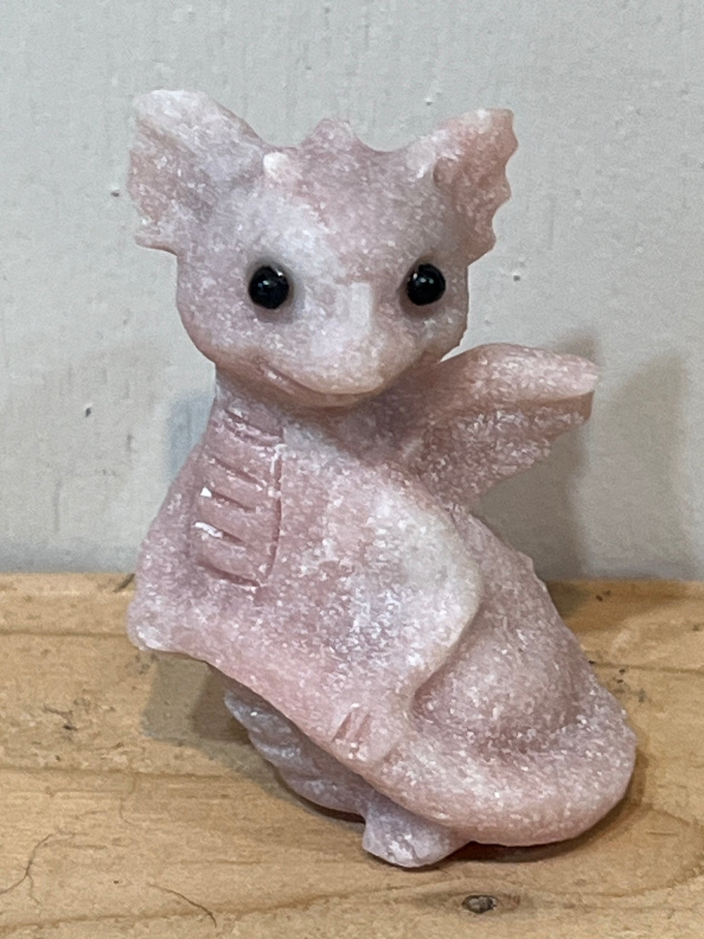 Pink opal dragon