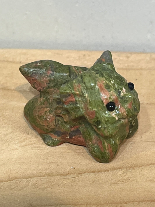 Unakite baby dragon