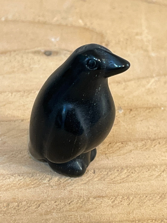 Obsidian penguin