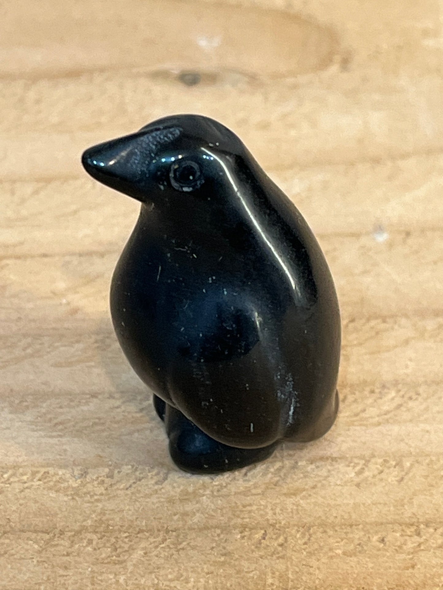 Obsidian penguin