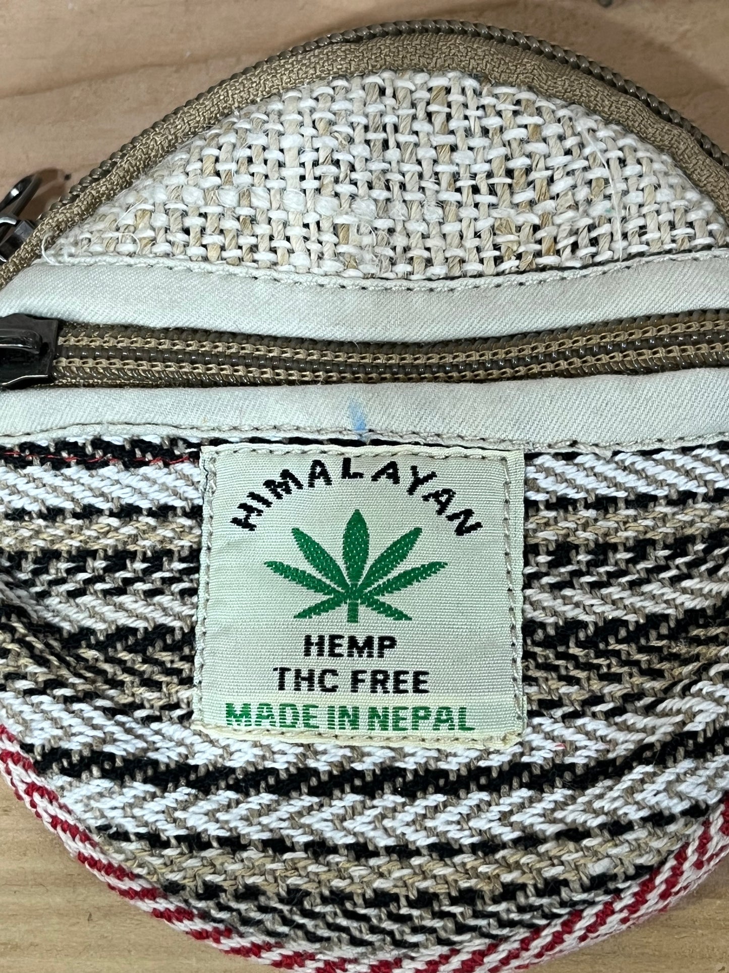 Hemp coin purse