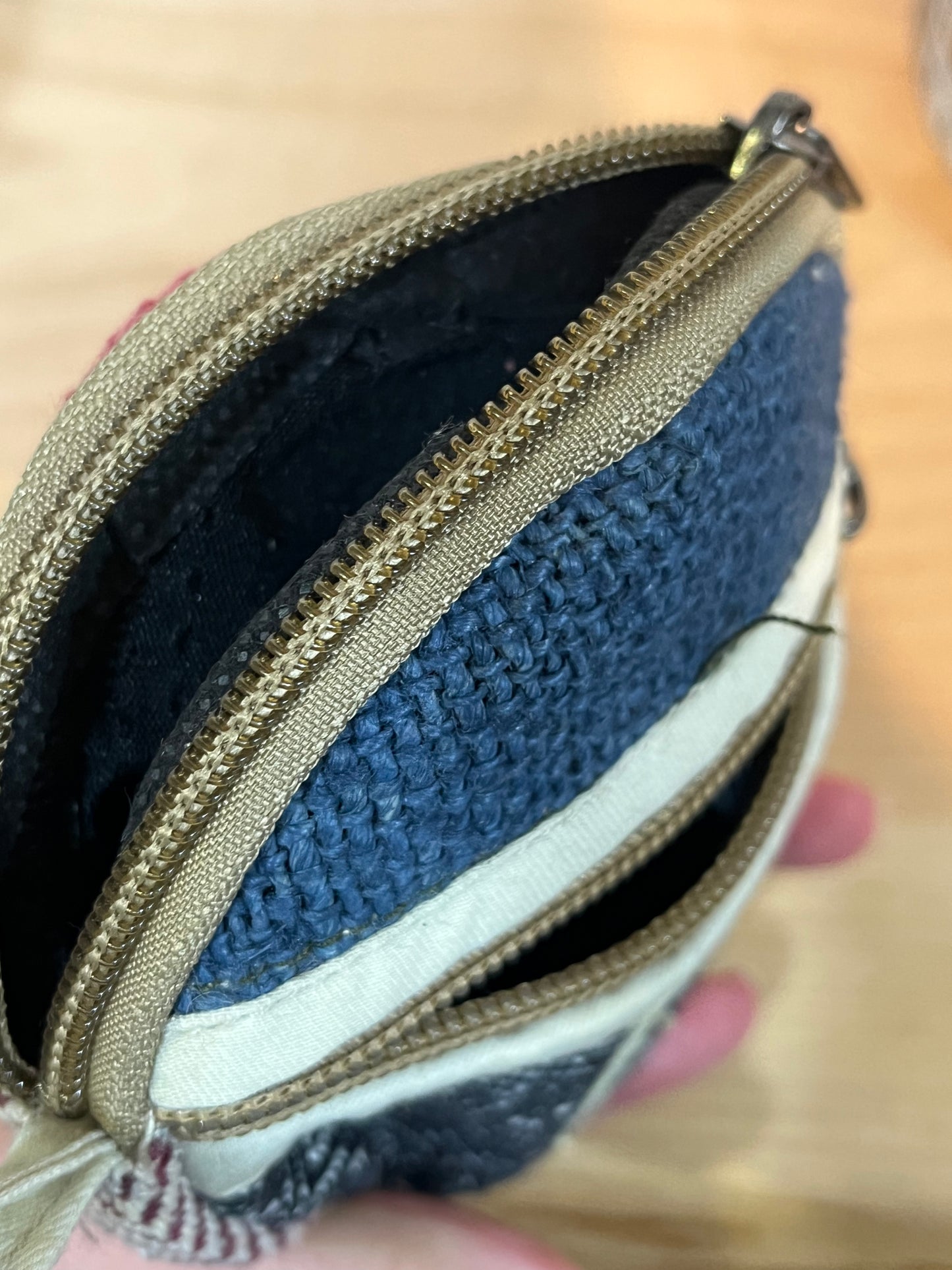 Hemp coin purse