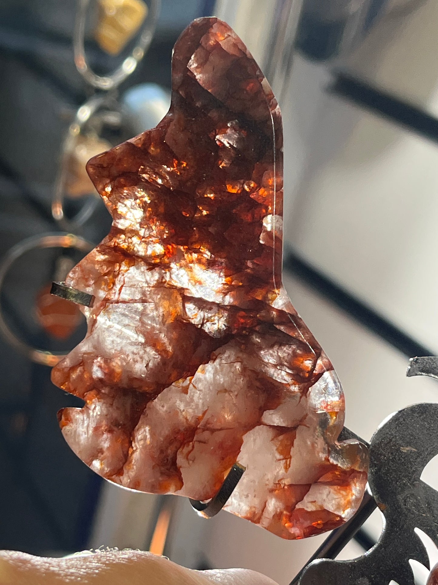 Fire quartz dragon