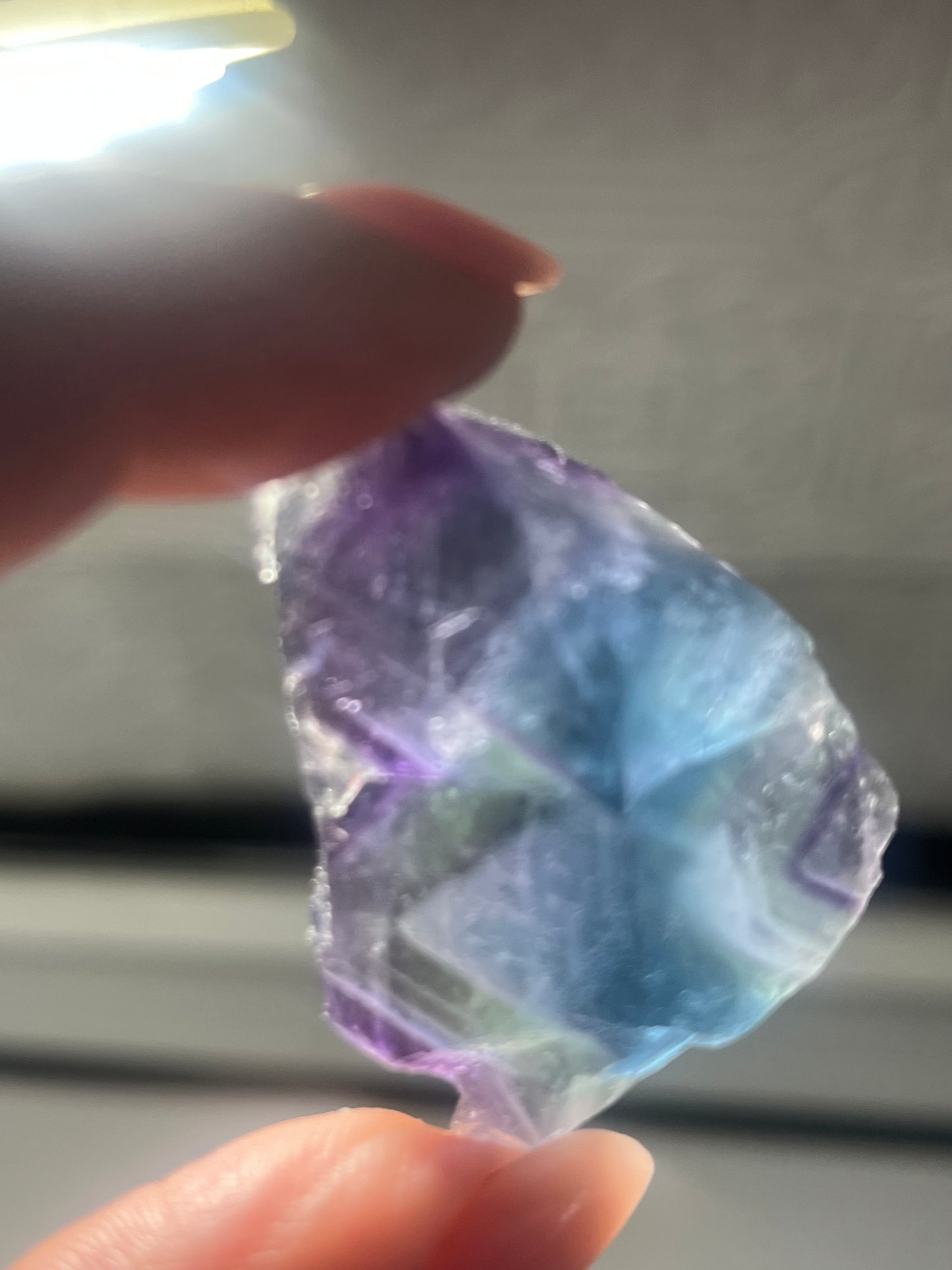 🌈💜 Rainbow Fluorite Rough Crystal 30g💙💚 l✨