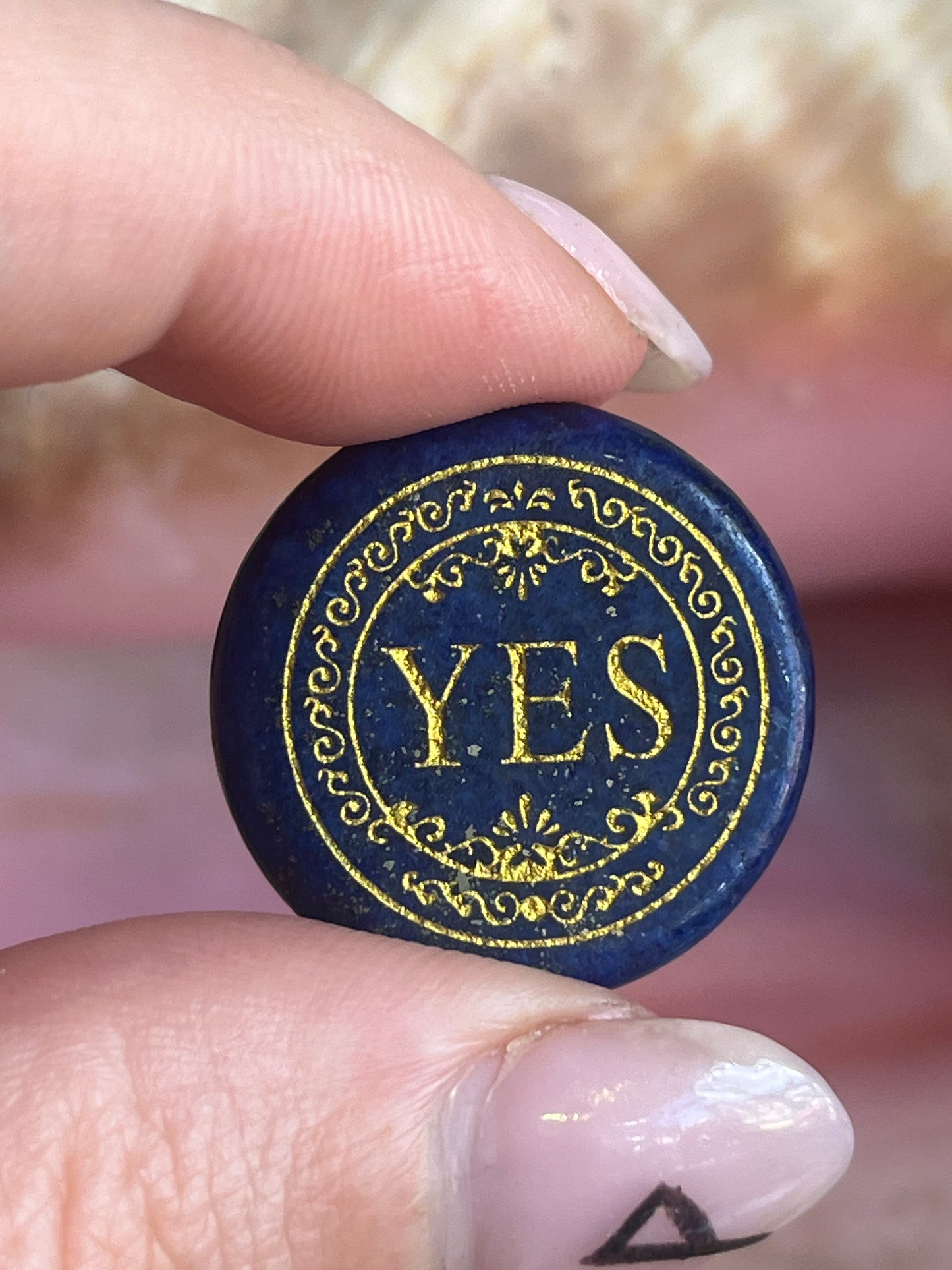 💙 Lapis Lazuli Yes / No Decision Stone
