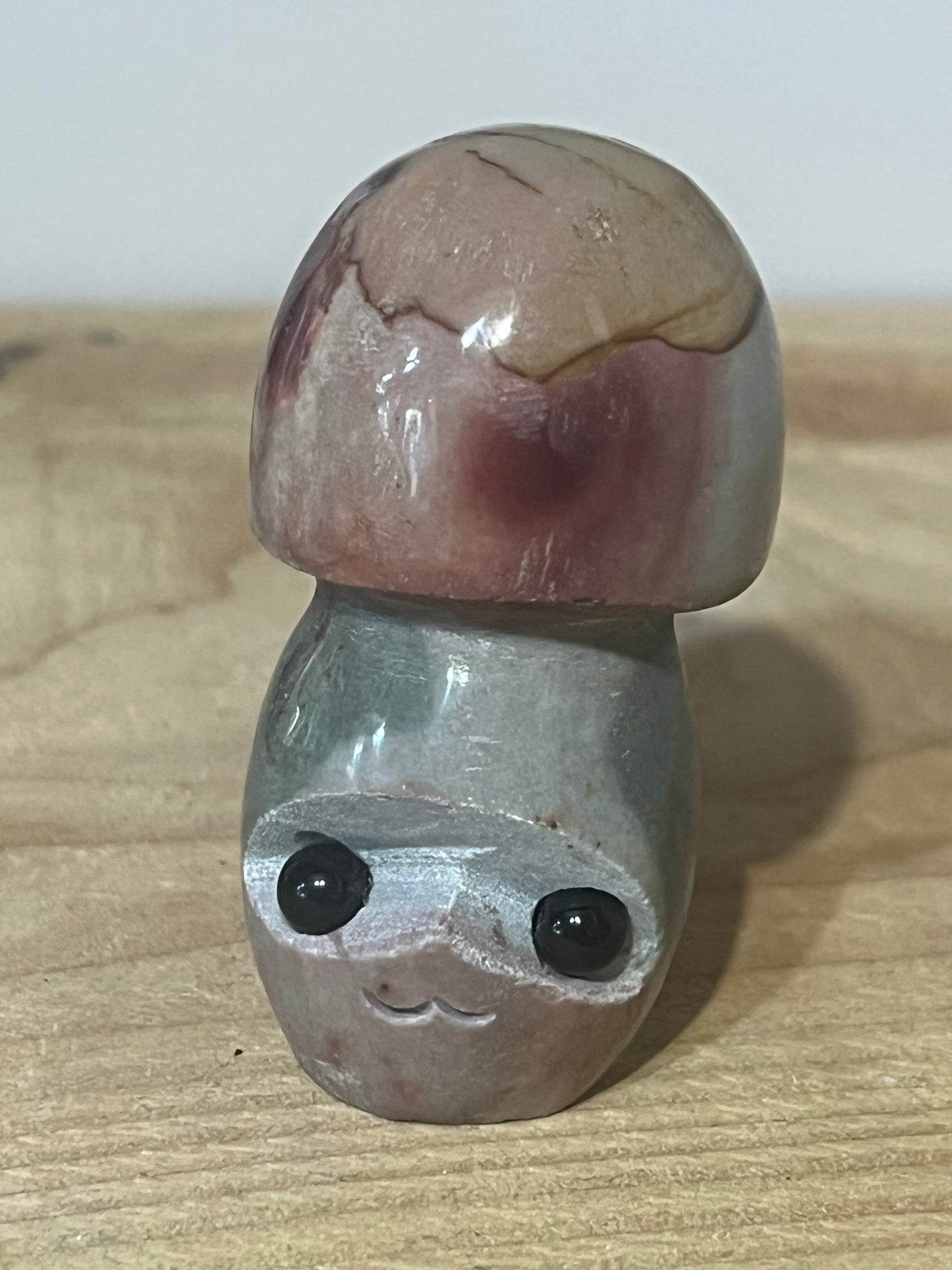 🍄 Polychrome Jasper Mushroom | Joy & Grounding