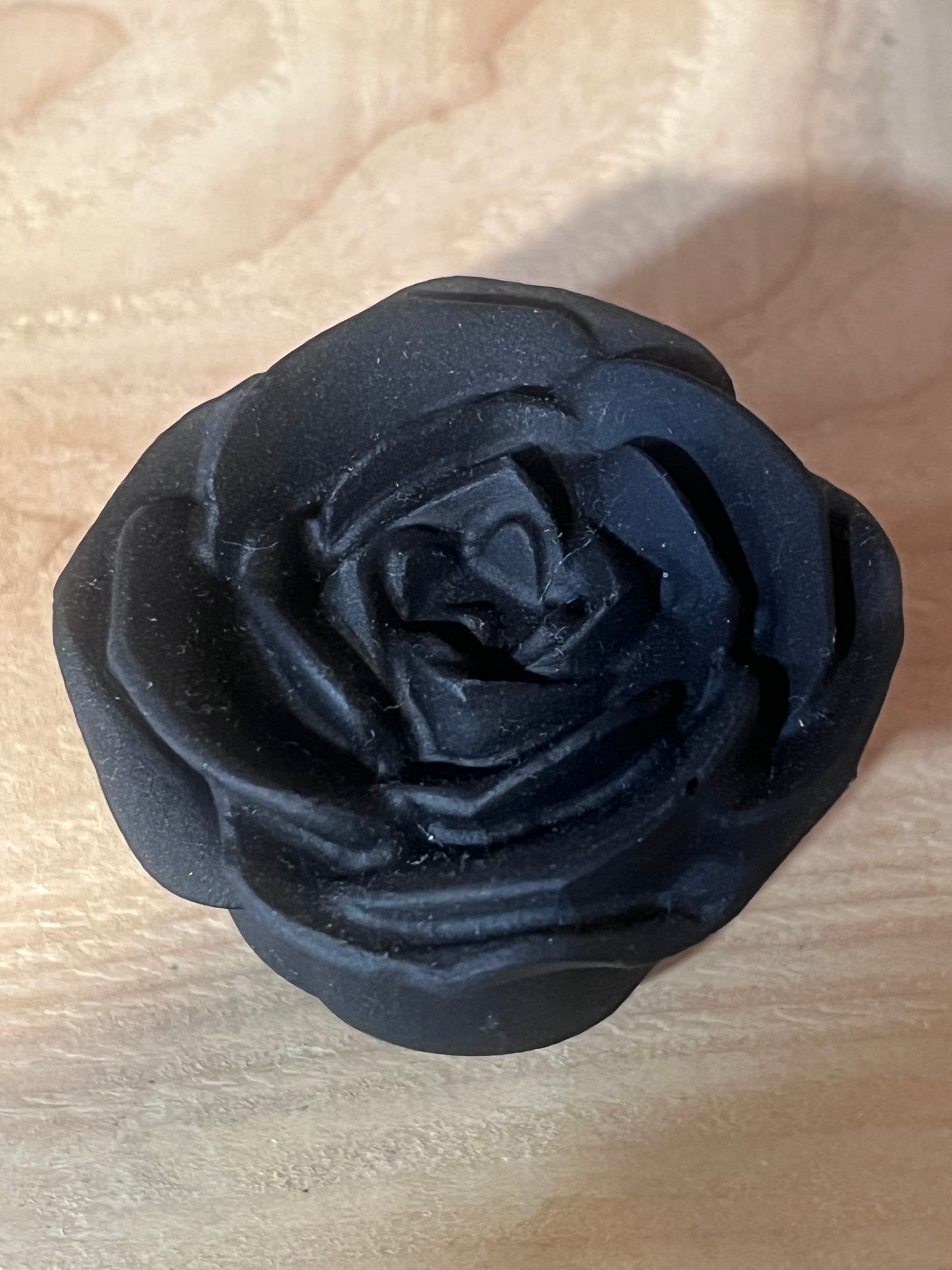 🖤 Black Obsidian Rose | Protection • Love • Grounding