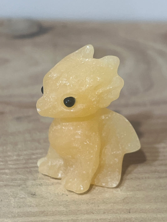 🐉 Orange Calcite Dragon | Confidence • Joy • Motivation