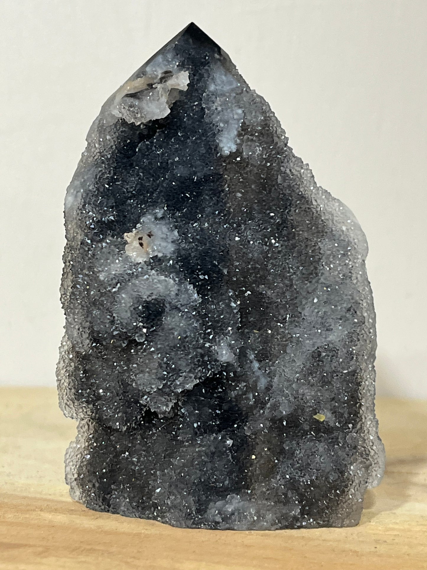 🖤 Sphalerite Tower – Energy Balance, Grounding & Personal Power