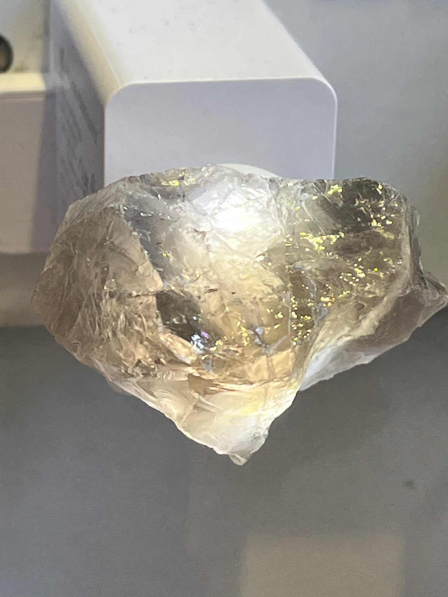 USB gemstone light: Smokey Quartz