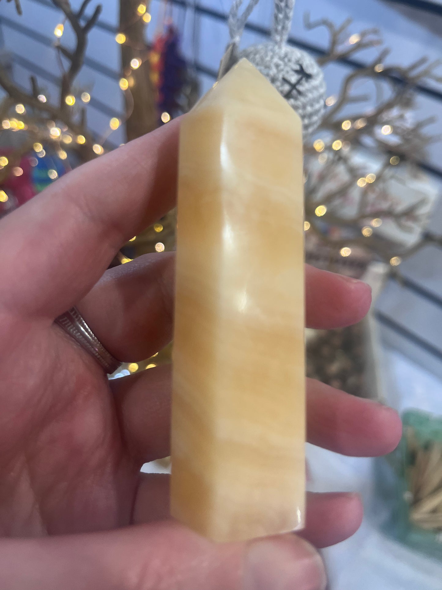 🧡 Orange Calcite Point | Confidence • Joy • Creativity
