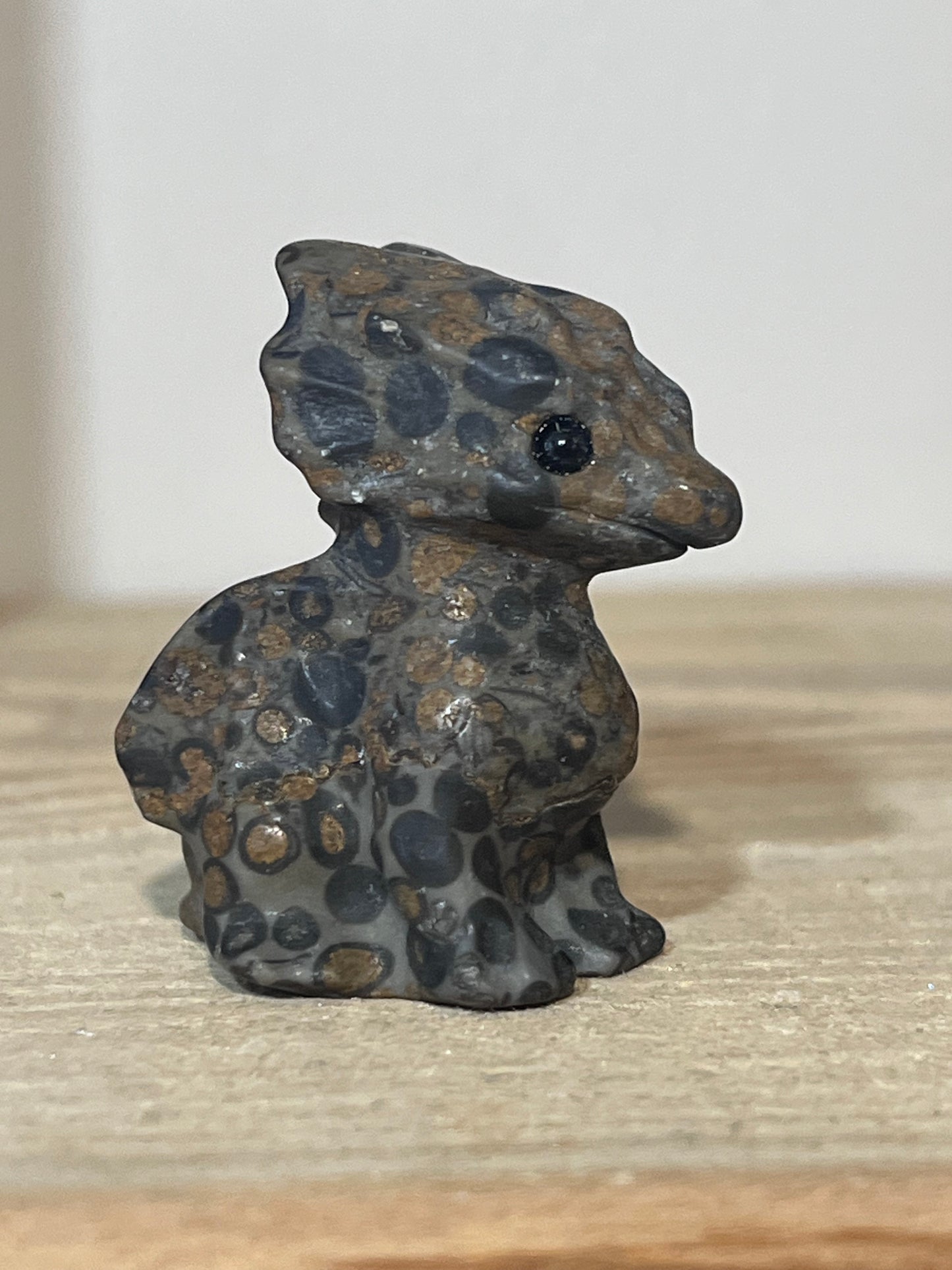 🐉 Leopard Skin Jasper Dragon | Grounding • Strength • Stability