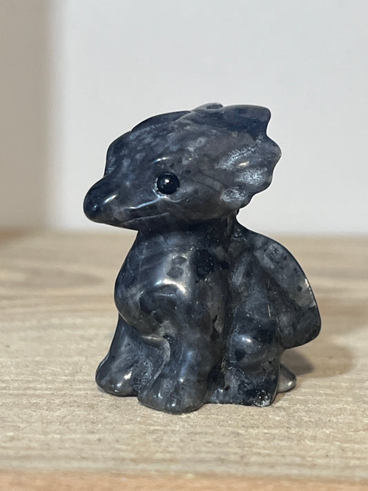 🐉 Larvikite Dragon | Protection • Grounding • Intuition