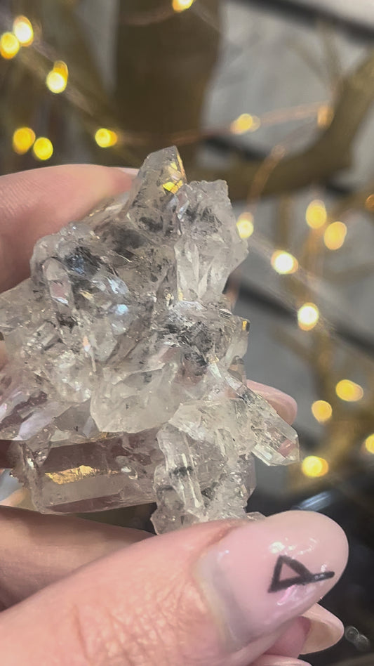✨ Herkimer Diamond Cluster | Clarity • Amplification • Spiritual Connection